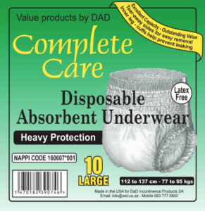 COMPLETE CARE ADULT PULL-UP PANTS 10s