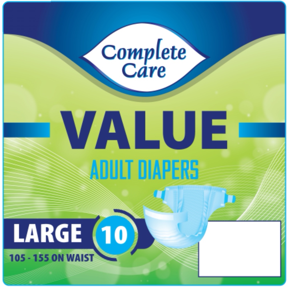 VALUE ADULT DIAPERS 10s